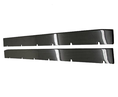 2008 - 2015 Mitsubishi EVO X Rally Style Carbon Fiber Side Splitters - VIS Racing