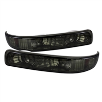 2000 - 2002 Chevy Silverado HD Bumper Lights - Smoke