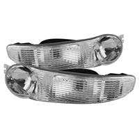 2002 - 2006 GMC Sierra Denali Bumper Lights - Clear