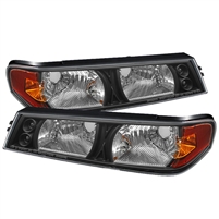 2004 - 2012 Chevy Colorado Bumper Lights - Black