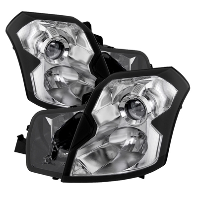 2004 - 2007 Cadillac CTS-V Crystal Headlights - Chrome