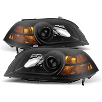 2004 - 2006 Acura MDX Crystal Headlights - Black