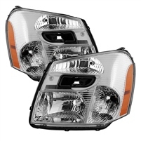 2005 - 2009 Chevy Equinox OEM Style Headlights - Chrome