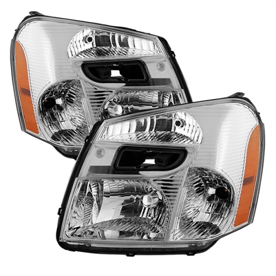2005 - 2009 Chevy Equinox OEM Style Headlights - Chrome