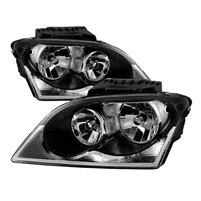 2004 - 2006 Chrysler Pacifica OEM Style Headlights - Black