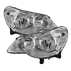2007 - 2010 Chrysler Sebring OEM Style Headlights - Chrome