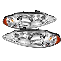 1998 - 2004 Dodge Intrepid Crystal Headlights - Chrome