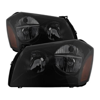 2005 - 2007 Dodge Magnum Crystal Headlights - Black/Smoke