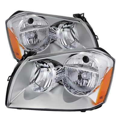 2005 - 2007 Dodge Magnum Crystal Headlights - Chrome
