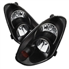 2005 - 2006 Infiniti G35 Sedan Crystal Headlights - Black