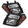 2008 - 2012 Nissan Pathfinder Crystal Headlights - Black