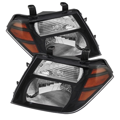 2008 - 2012 Nissan Pathfinder Crystal Headlights - Black