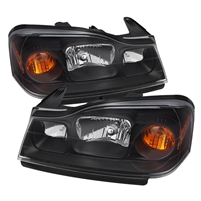 2006 - 2007 Saturn Vue Crystal Headlights - Black