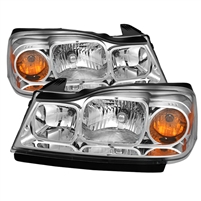 2006 - 2007 Saturn Vue Crystal Headlights - Chrome