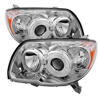 2006 - 2009 Toyota 4Runner Crystal Headlights - Chrome