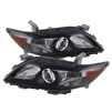 2010 - 2011 Toyota Camry Projector Headlights - Black