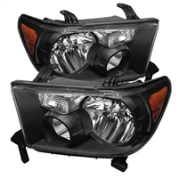 2007 - 2013 Toyota Tundra OEM Style Headlights - Black