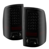 2019 - 2024 Dodge Ram 1500 Classic LED Tail Lights - Black/Smoke