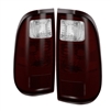 2008 - 2010 Ford F-350 OEM Style Tail Lights - Red/Smoke