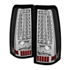 2004 - 2007 Chevy Silverado 3500 LED Tail Lights - Chrome