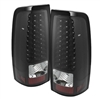 2004 - 2007 Chevy Silverado 3500 LED Tail Lights - Black