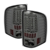 2007 - 2014 Chevy Silverado 3500HD LED Tail Lights - Smoke