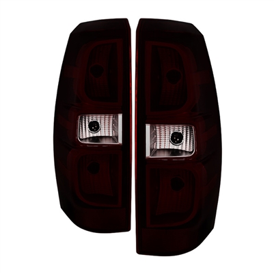 2007 - 2013 Chevy Avalanche OEM Style Tail Lights - Red/Smoke