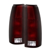 1988 - 1998 Chevy C/K Series OEM Style Tail Lights - Red/Smoke