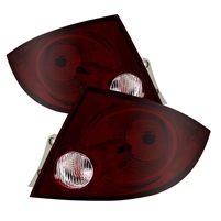 2005 - 2010 Chevy Cobalt 4Dr OEM Style Tail Lights - Red/Smoke