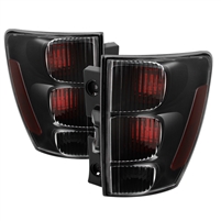 2005 - 2009 Chevy Equinox OEM Style Tail Lights -Black
