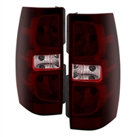 2007 - 2013 Chevy Tahoe OEM Style Tail Lights - Red/Smoke