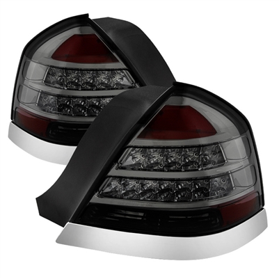 1998 - 2011 Ford Crown Victoria LED Tail Lights - Smoke