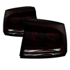 2006 - 2008 Dodge Charger OEM Style Tail Lights - Dark Red