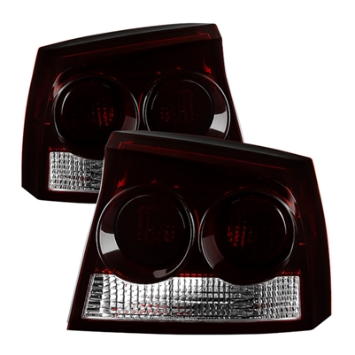 2009 - 2010 Dodge Charger OEM Style Tail Lights - Red/Smoke