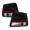 2006 - 2008 Dodge Charger LED Tail Lights - Black