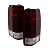 2007 - 2011 Dodge Nitro OEM Style Tail Lights - Red/Smoke