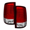 2009 - 2018 Dodge Ram 1500 LED Tail Lights - Red/Clear