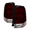 2001 - 2007 Ford Escape OEM Style Tail Lights - Red/Smoke