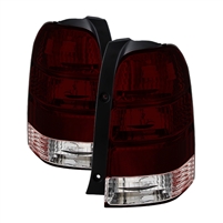 2001 - 2007 Ford Escape OEM Style Tail Lights - Red/Smoke