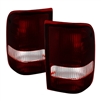 1993 - 1997 Ford Ranger OEM Style Tail Lights - Red/Smoke