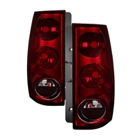 2007 - 2014 GMC Yukon XL OEM Style Tail Lights - Red/Smoke