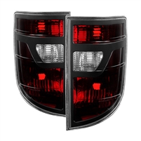 2006 - 2008 Honda Ridgeline OEM Style Tail Lights - Red/Smoke