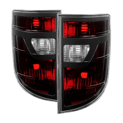 2006 - 2008 Honda Ridgeline OEM Style Tail Lights - Red/Smoke