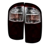 2004 - 2006 Toyota Tundra Double Cab OEM Style Tail Lights - Red/Smoke