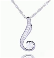 Luxury Swirl Necklace Charm