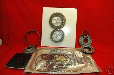 4L80E TRANSMISSION OVERHAUL REBUILD KIT WITH FRICTIONS & BONDED PISTONS 97-UP (34007EBF)