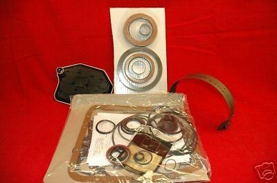 AODE, 4R70W TRANSMISSION REBUILD KIT WITH ALL FRICTION CLUTCHES AND BAND 93-95 (76007EAF)