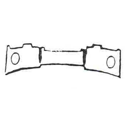 03-6565REP2P - 65 REAR EXHAUST PANEL PM GRY