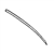 03-6767LRU2PBS 1967-1967 Left Rear Fender Upper - Bonding Strip - Black - Press Moulded
