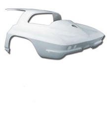 1-0697 67 Rear End. Coupe With Roof-1 Piece